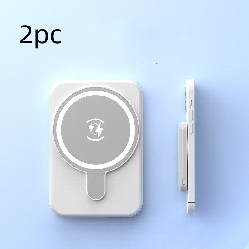 Mini Fast Charging Magnetic Wireless Power Bank 5000 MAh Portable